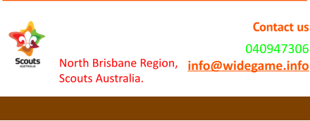 Bramble Bay/Charles S Snow Scout Districts North Brisbane Region, Scouts Australia. Contact us 040947306 info@widegame.info